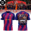 FC Barcelona Futsal 2025/26 Spanish League Champions Shirt