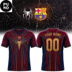 FC Barcelona x Spider-Man 2026 Personalized T-Shirt