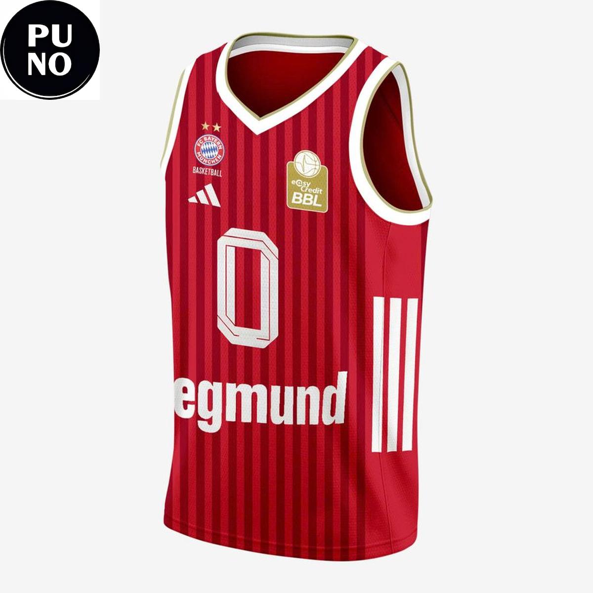 FC Bayern Munich 2026/27 Home Personalized Basketball Jersey