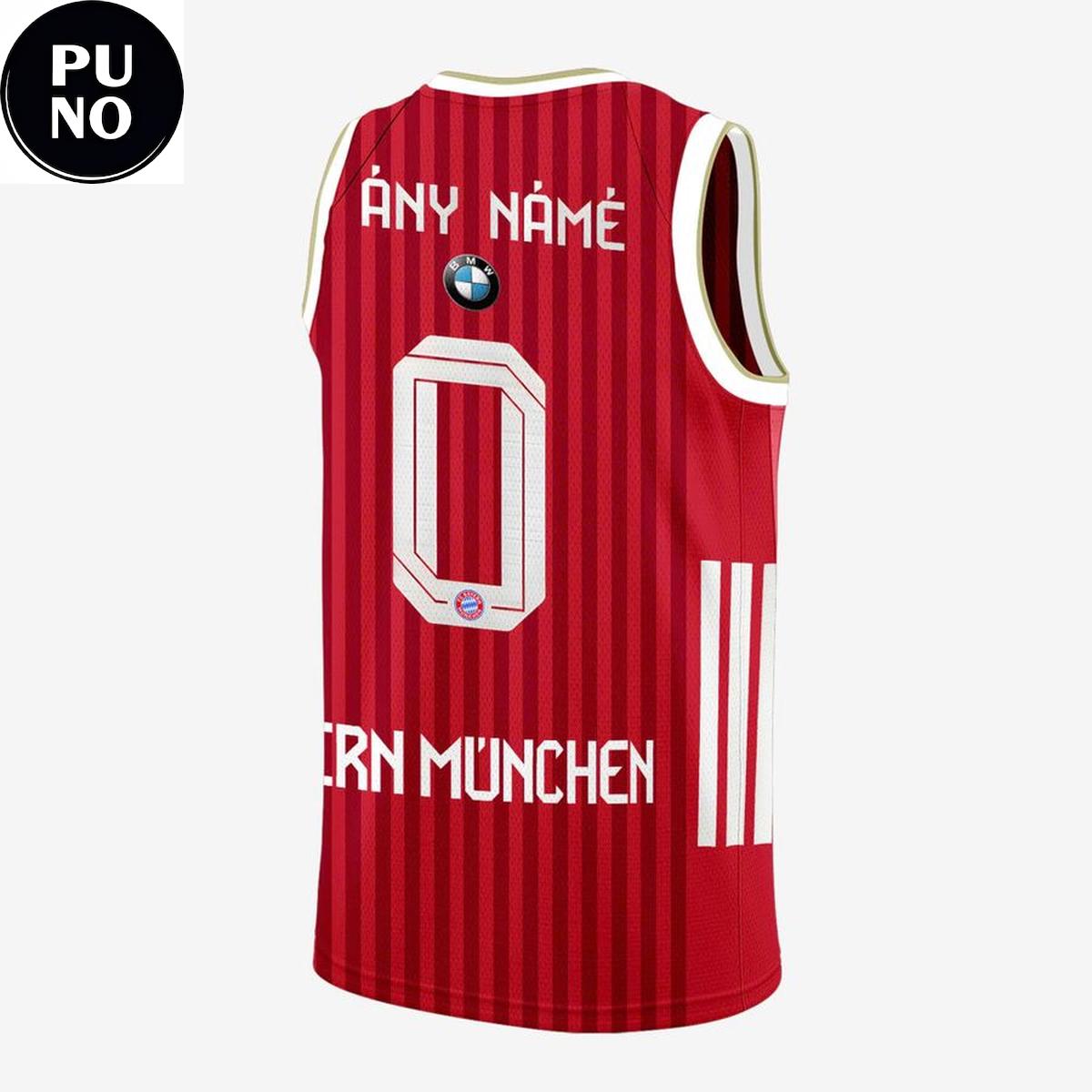 FC Bayern Munich 2026/27 Home Personalized Basketball Jersey