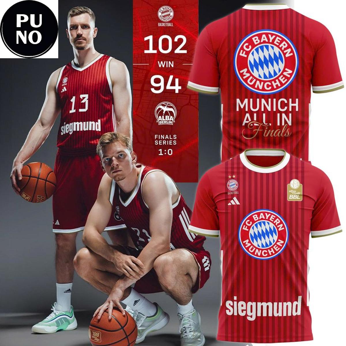 FC Bayern Munich Basketball 2026/27 T-Shirt
