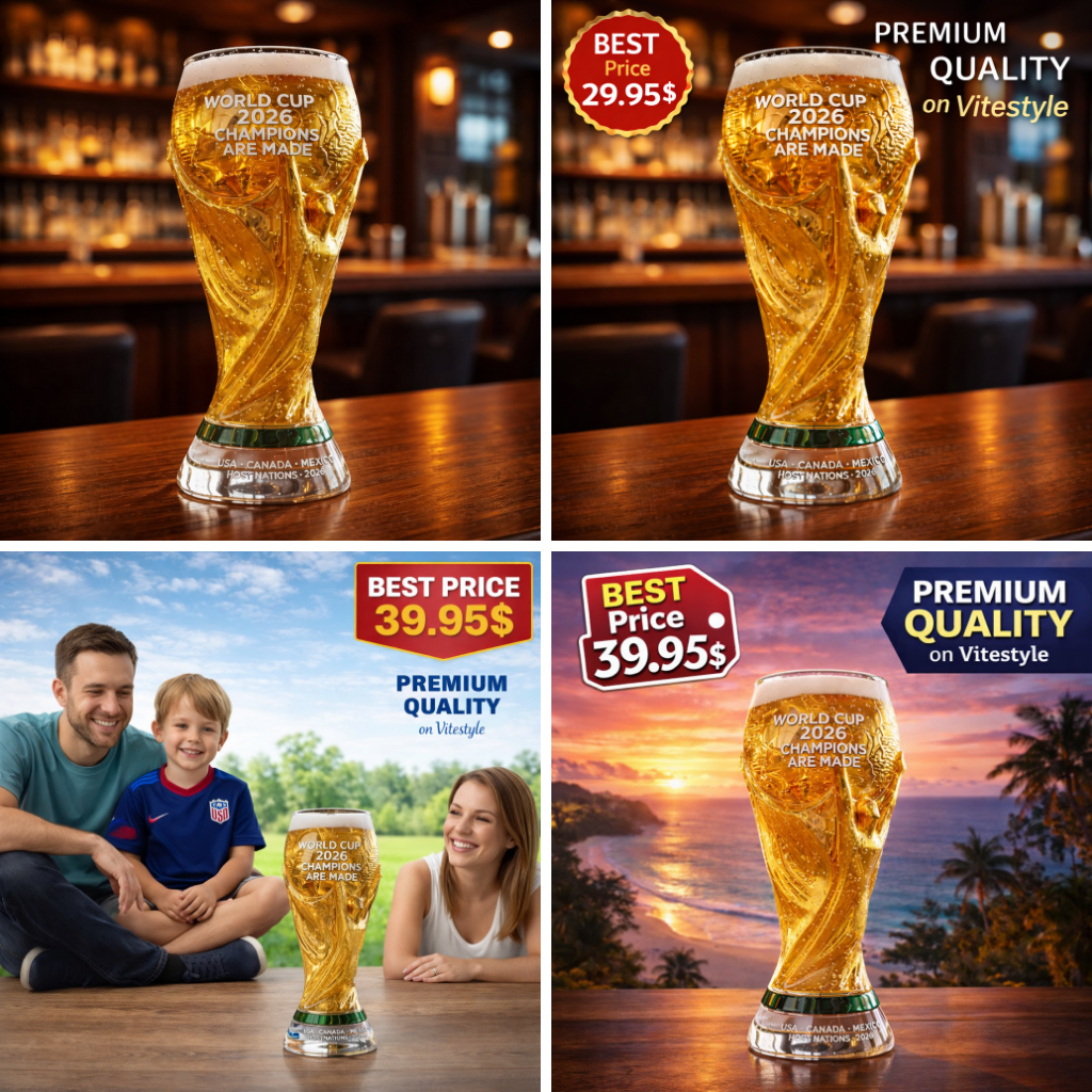 FIFA World Cup 2026 Beer Glass