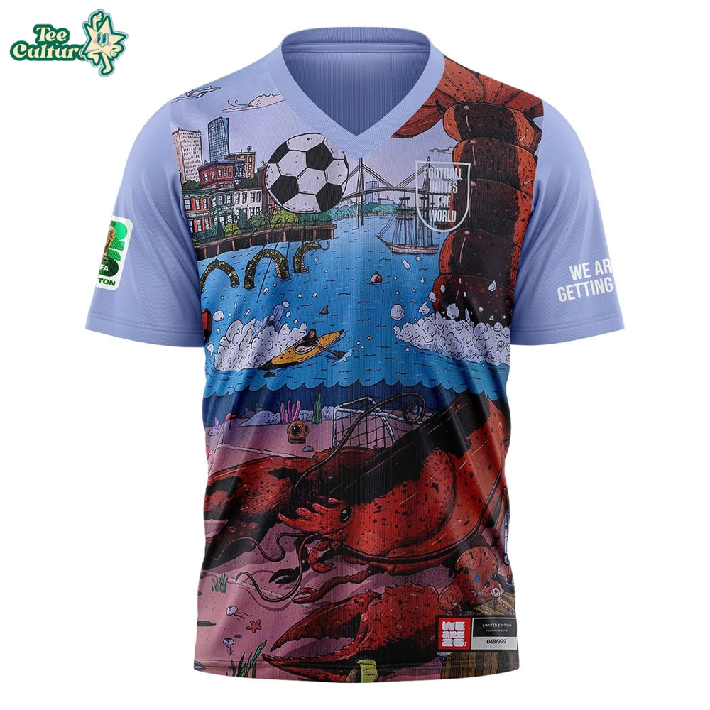 FIFA World Cup 2026 Boston Jersey - Limited Edition