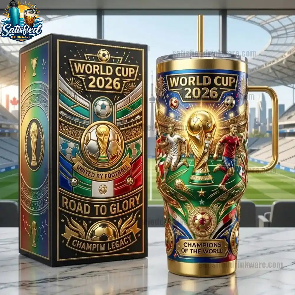 FIFA World Cup 2026 Road To Glory Limited Edition With Handle Tumbler