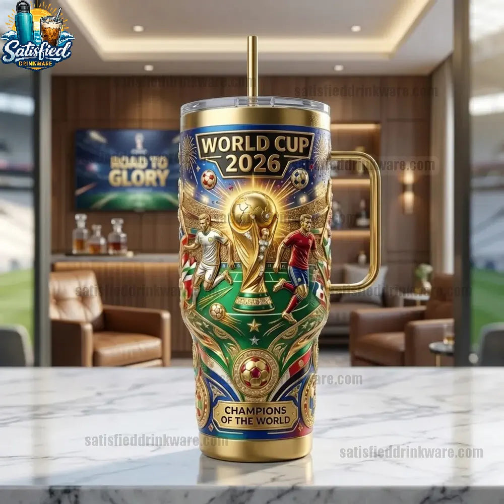 FIFA World Cup 2026 Road To Glory Limited Edition With Handle Tumbler