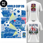 FIFA World Cup 26 Host City Philadelphia USA Hoodie T-Shirt