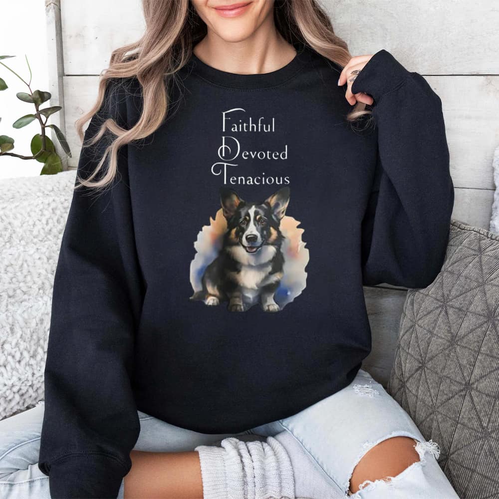 Faithful Devoted Tenacious FDT Dog Shirt