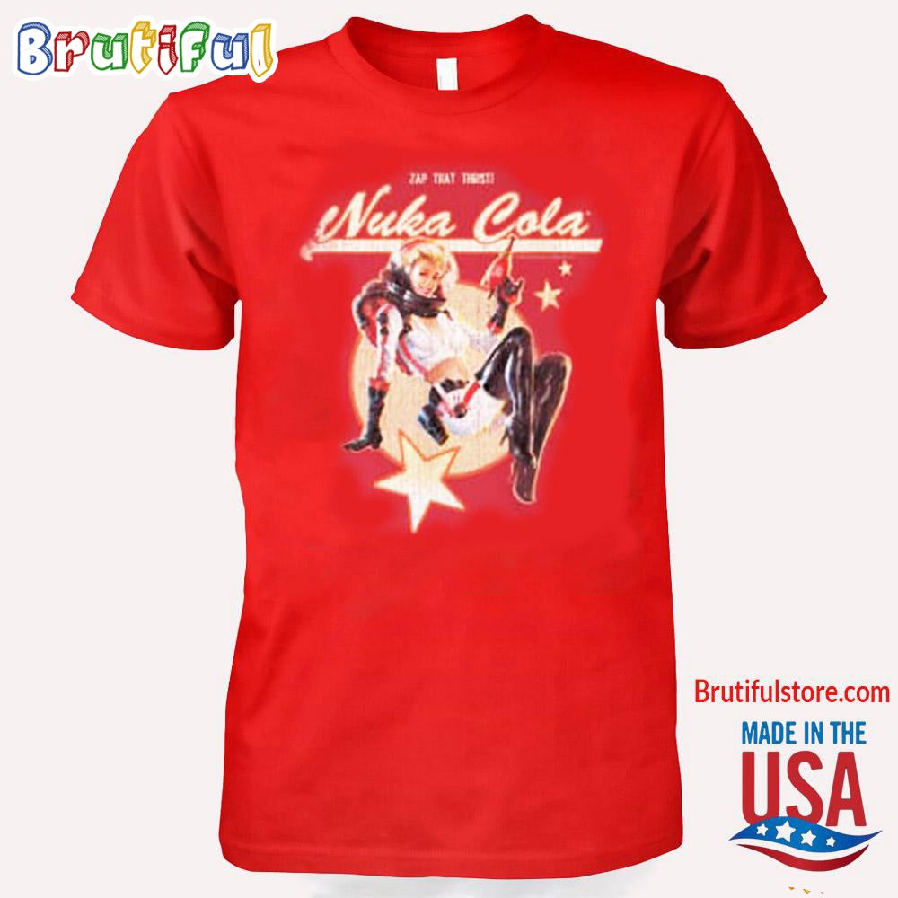 Fallout Video Game Retro Nuka Cola T Shirt