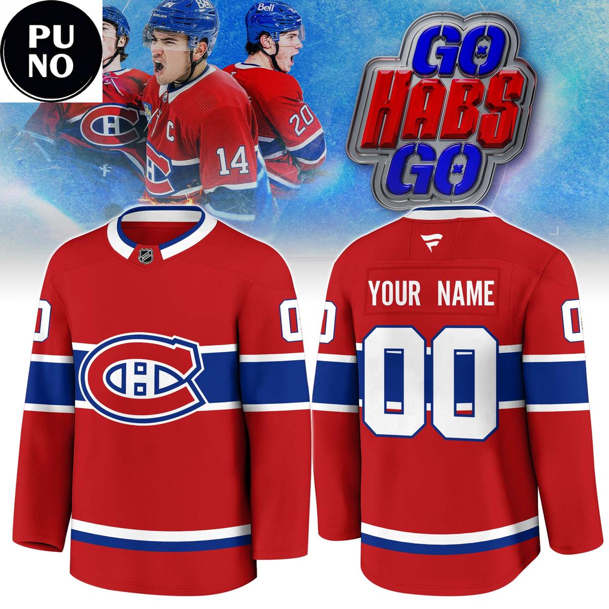 Fanatics Montreal Canadiens 2026 Personalized Hockey Jersey