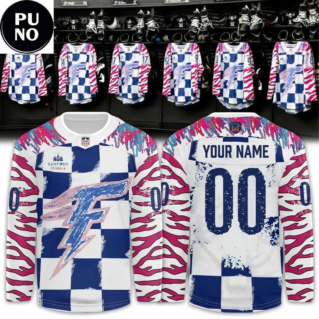 Fargo Force Sanford Children’s 2026 Personalized Hockey Jersey