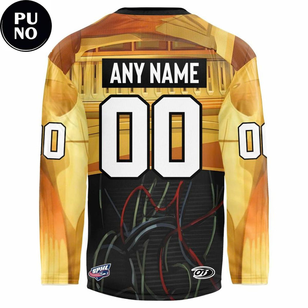 Fayetteville Marksmen x Star Wars Night 2026 Personalized Hockey Jersey