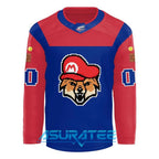 Fayetteville Marksmen x Super Mario 2025 Special Hockey Jersey