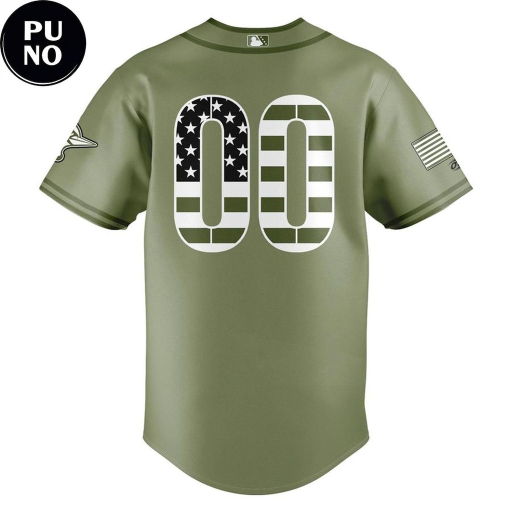 Fayetteville Woodpeckers 2026 Military Appreciation Night Personalized Baseball Jersey