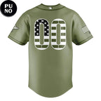 Fayetteville Woodpeckers 2026 Military Appreciation Night Personalized Baseball Jersey