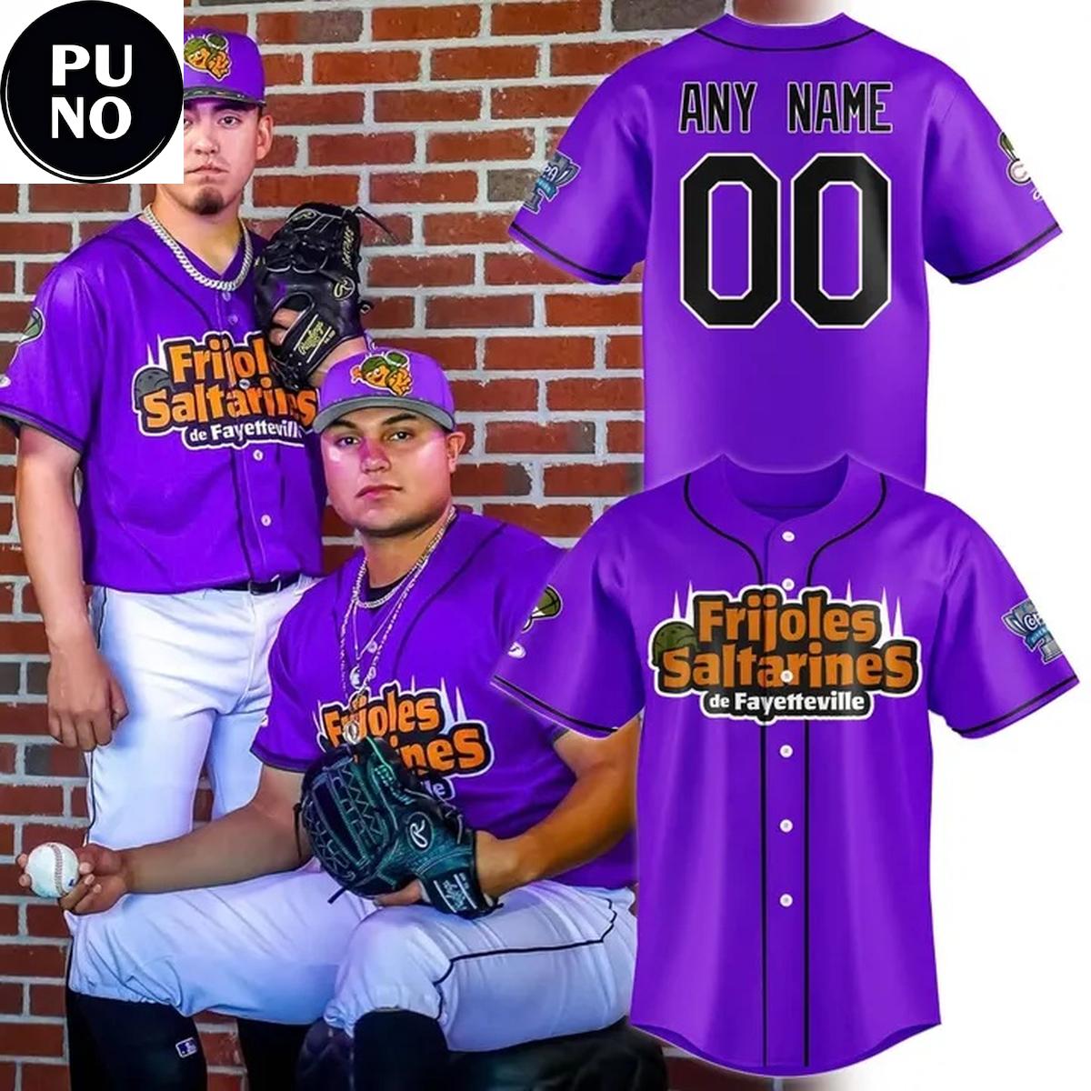 Fayetteville Woodpeckers x Frijoles Saltarines de Fayetteville 2026 Personalized Baseball Jersey