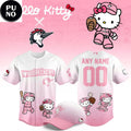Fayetteville Woodpeckers x Hello Kitty 2026 Pink Personalized Baseball Jersey
