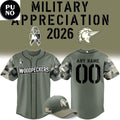 Fayetteville Woodpeckers x Military Appreciation Night 2026 Personalized Baseball Jersey