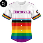 Fayetteville Woodpeckers x Pride Night 2026 Personalized Baseball Jersey