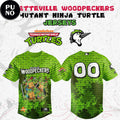 Fayetteville Woodpeckers x Teenage Mutant Ninja Turtle 2026 Personalized Baseball Jersey