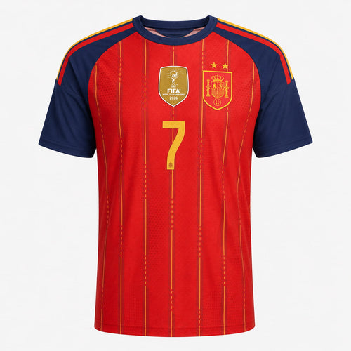 Ferran Torres Spain Two Stars Jersey World Cup