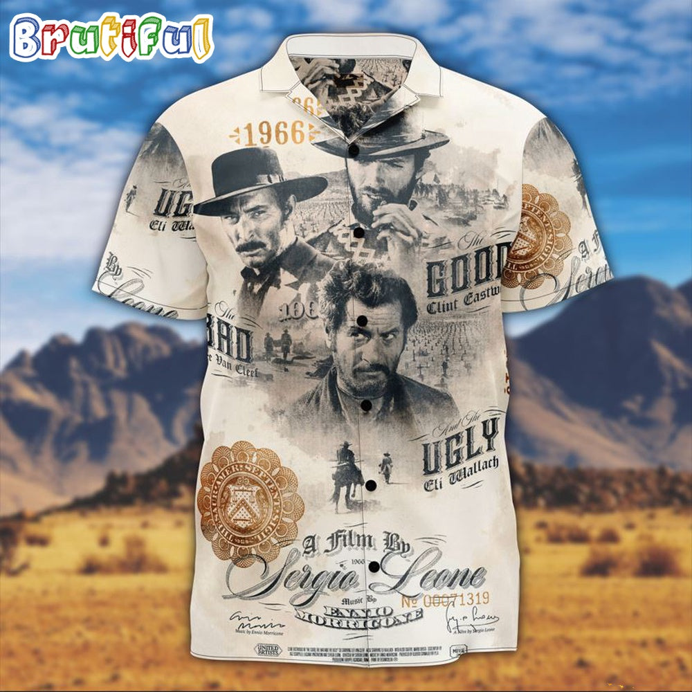 Film The Good Bad And Ugly Hawaiian Shirt