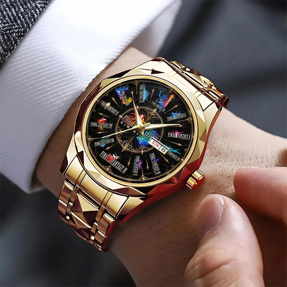 Final Fantasy Alloy Luxury Quartz Watch – GNE9180