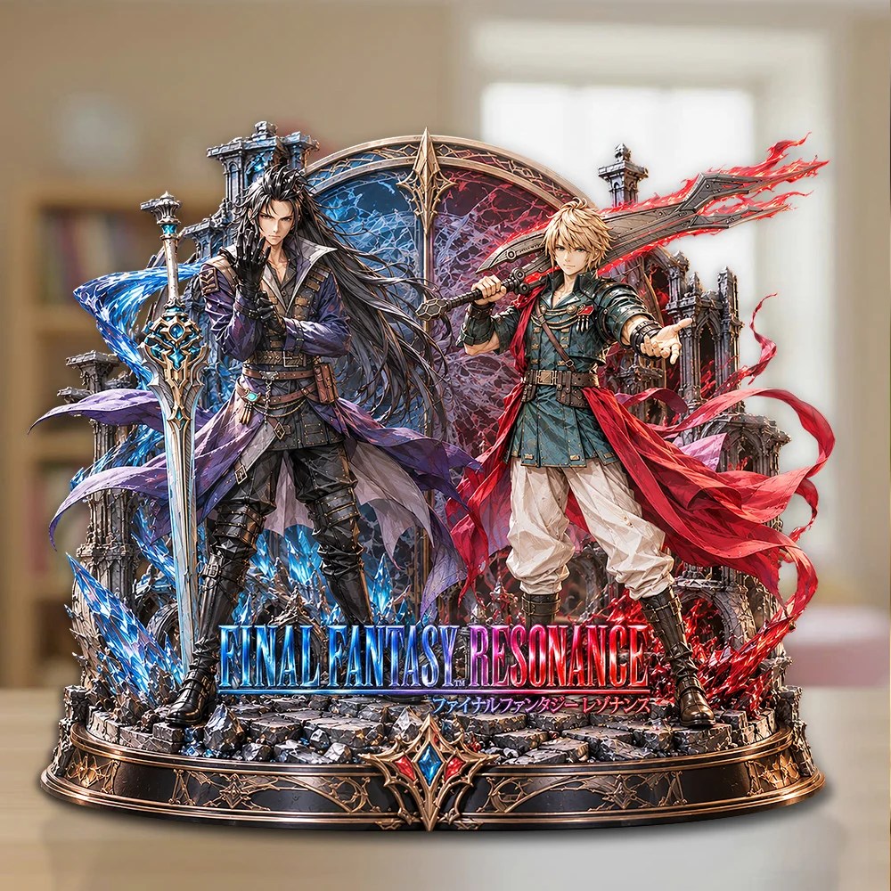 Final Fantasy Resonance Custom Shape Acrylic Plaque – GNE9183