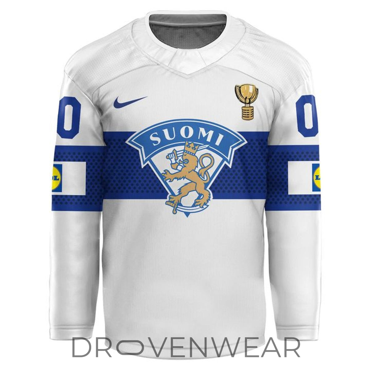 Finland 2026 World Champion Custom Ice Hockey Jersey