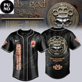 Five Finger Death Punch 20th Anniversary World Tour 2026 Baseball Jersey