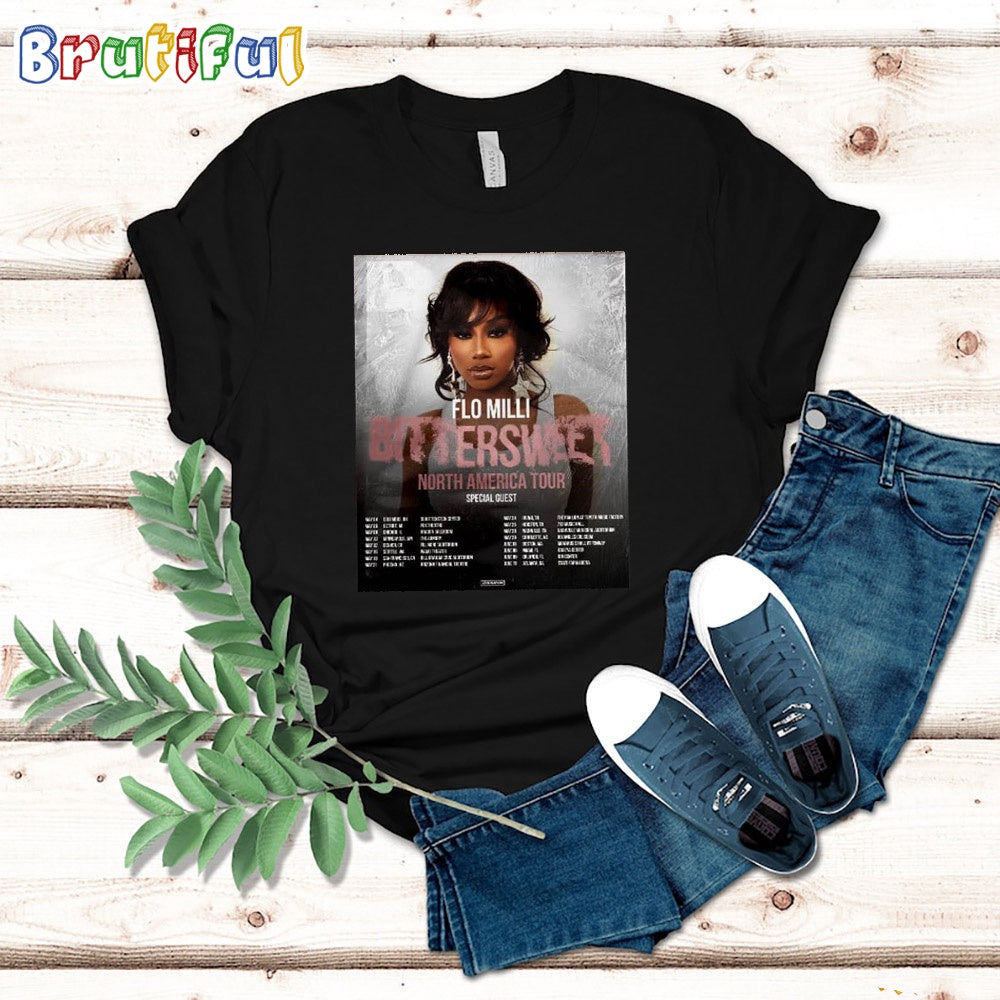Flo Milli Bittersweet North American Tour 2024 T Shirt