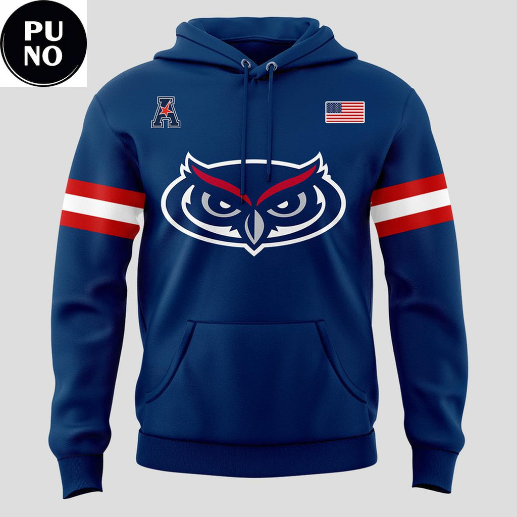 Florida Atlantic Owls 2026 American Threads Hoodie T-Shirt