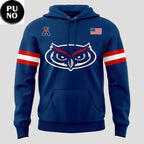 Florida Atlantic Owls 2026 American Threads Hoodie T-Shirt