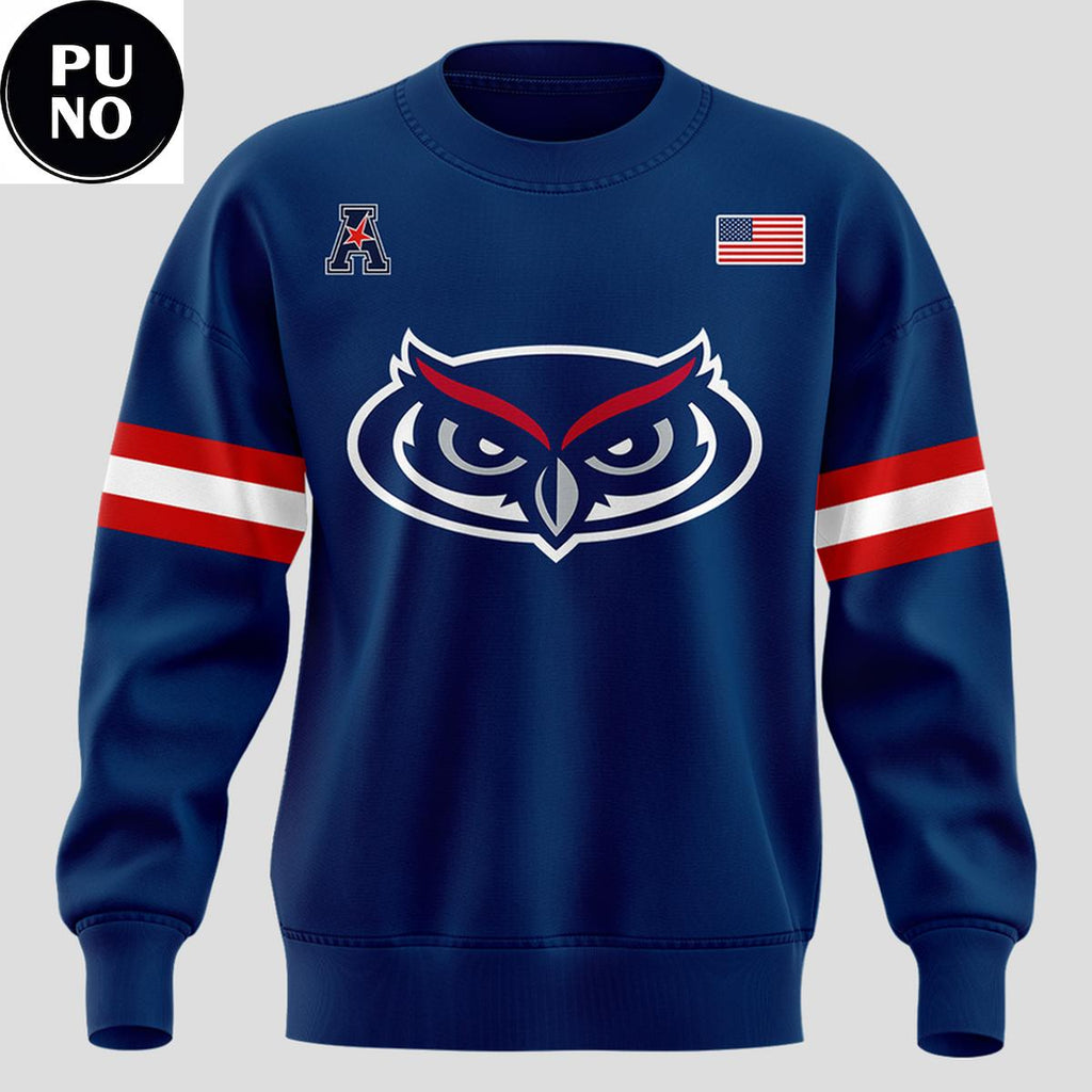 Florida Atlantic Owls 2026 American Threads Hoodie T-Shirt