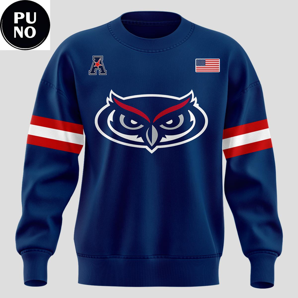 Florida Atlantic Owls 2026 American Threads Hoodie T-Shirt
