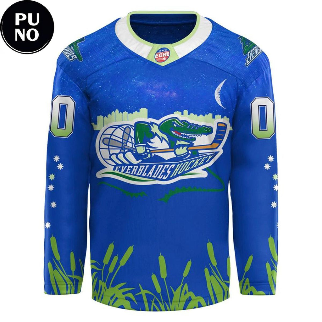 Florida Everblades 2026 Home 239 Personalized Hockey Jersey
