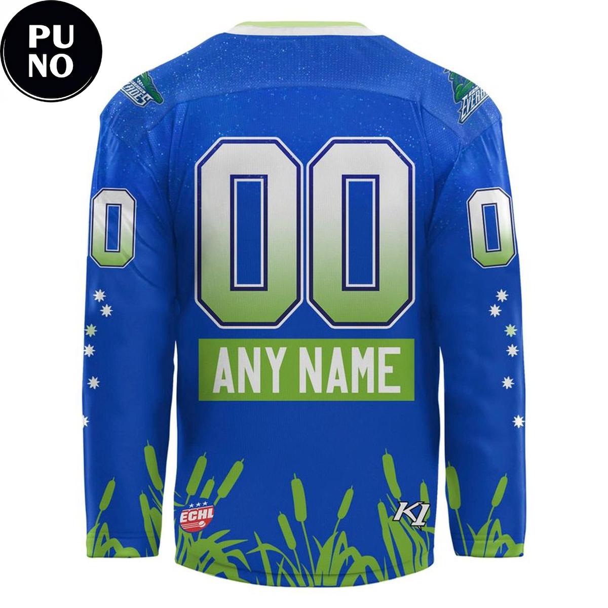 Florida Everblades 2026 Home 239 Personalized Hockey Jersey