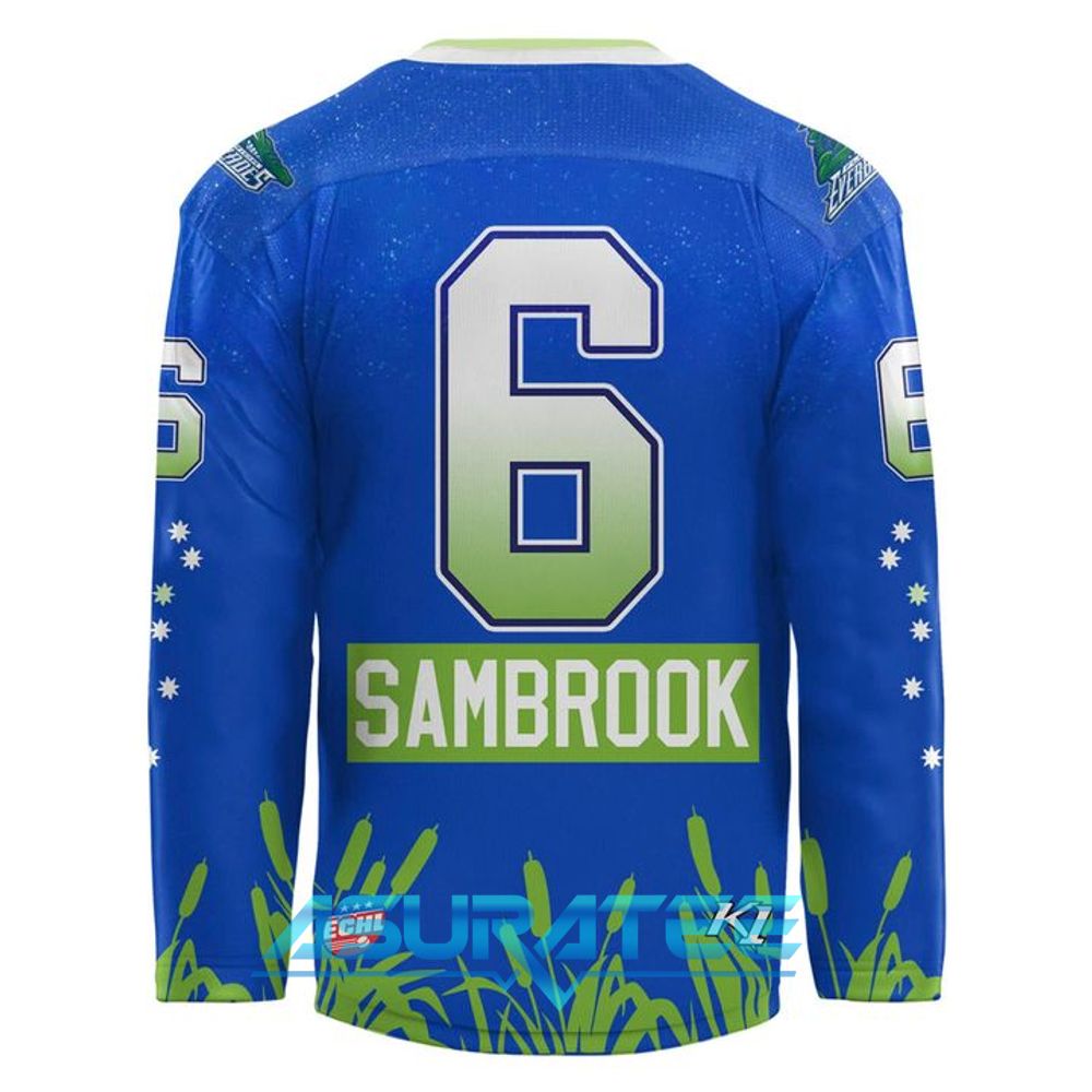 Florida Everblades x Jordan Sambrook Home 239 Hockey Jersey