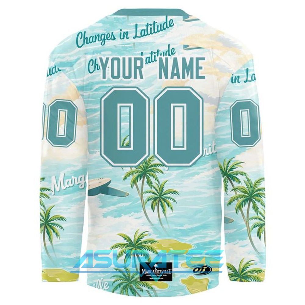 Florida Everblades x Margaritaville Night Hockey Jersey 2026