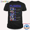 Florida Gators Baseball Team 2024 Line Up Stars Signatures T Shirt