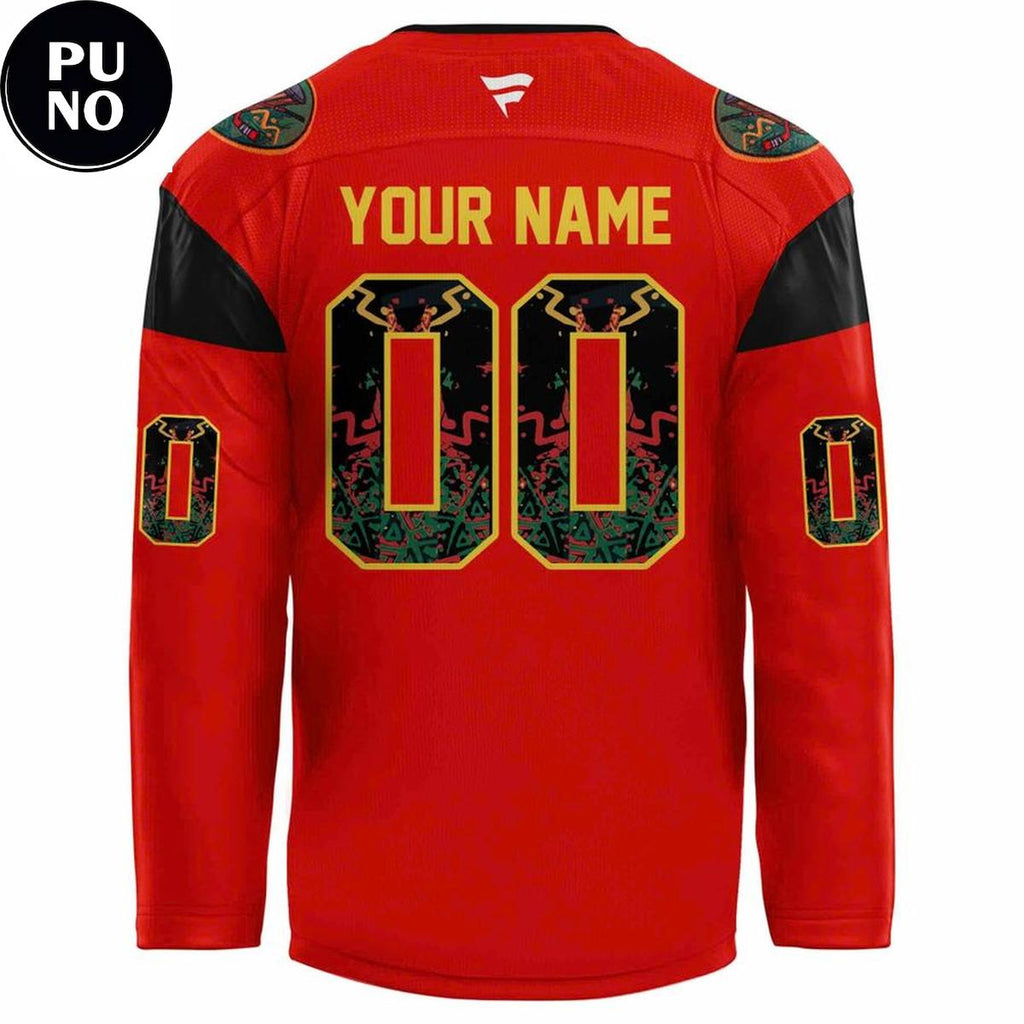 Florida Panthers Black History Night 2026 Personalized Hockey Jersey