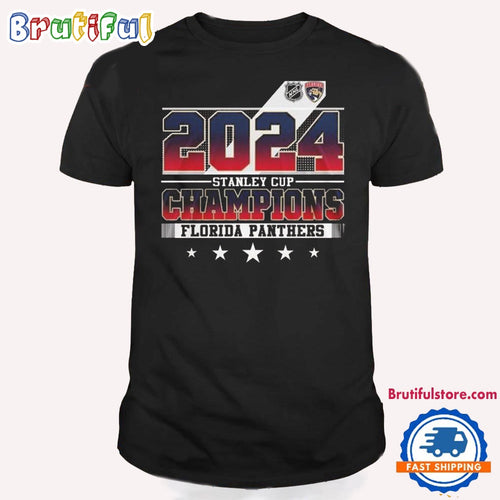 Florida Panthers NHL 2024 Stanley Cup Champions Hockey T Shirt