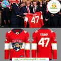 Florida Panthers Hockey Jersey Trump 47 Limited Edition