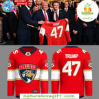 Florida Panthers Hockey Jersey Trump 47 Limited Edition