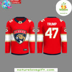 Florida Panthers Hockey Jersey Trump 47 Limited Edition