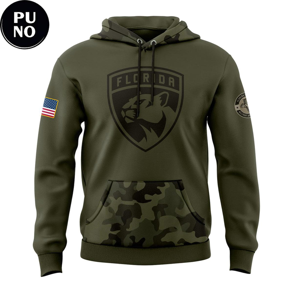 Florida Panthers x Military Appreciation Night 2026 Hoodie T-Shirt