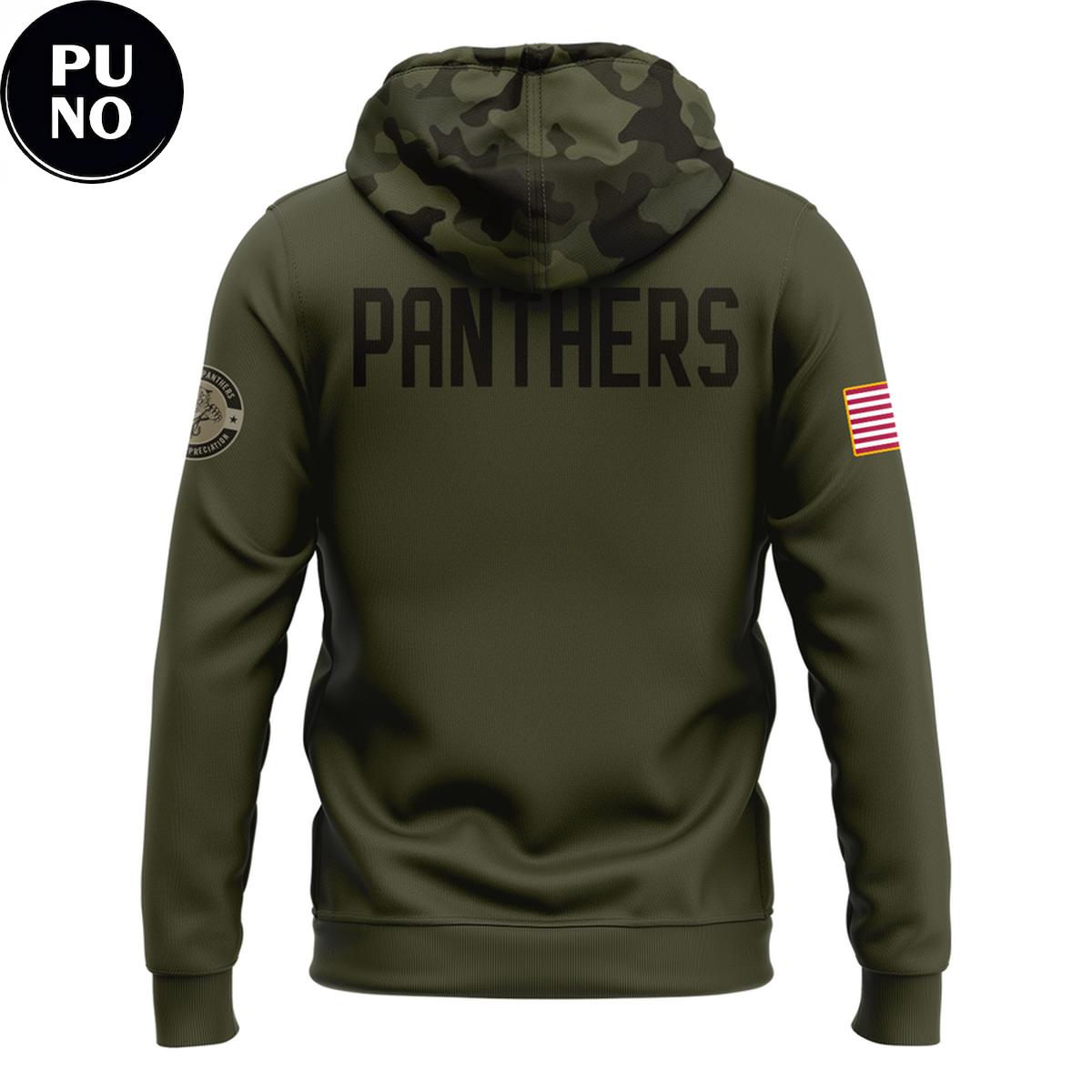 Florida Panthers x Military Appreciation Night 2026 Hoodie T-Shirt