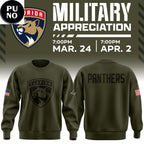 Florida Panthers x Military Appreciation Night 2026 Hoodie T-Shirt
