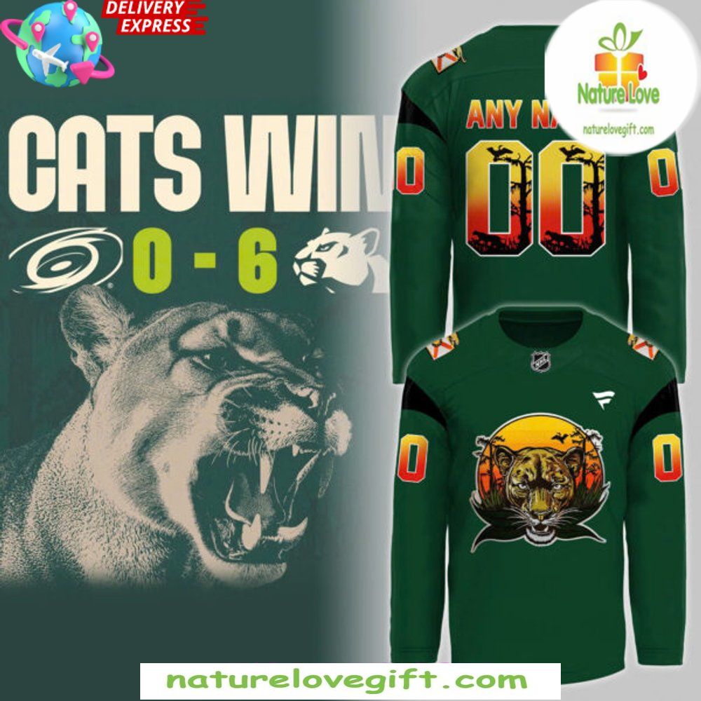 Florida Panthers Hockey Jersey Conservation Night Edition