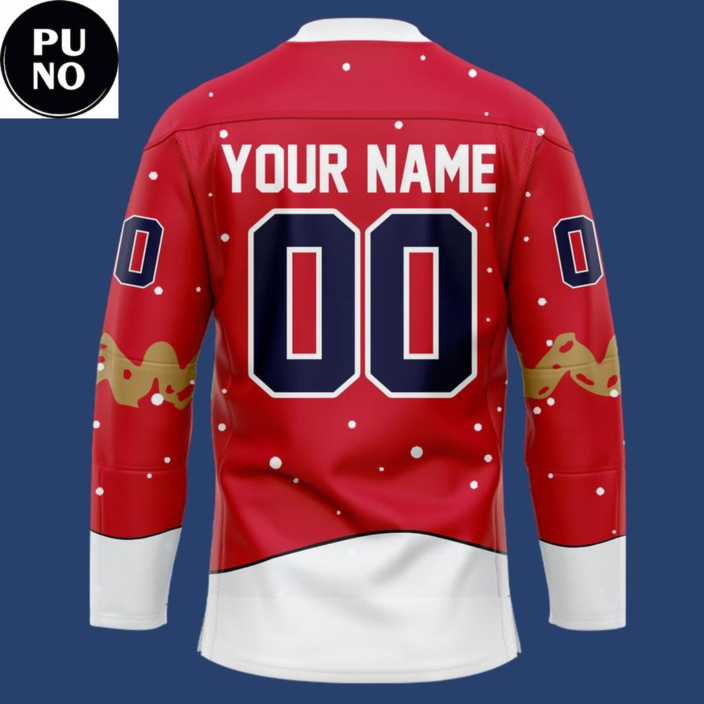 Florida Panthers x Peanuts Night 2026 Personalized Hockey Jersey