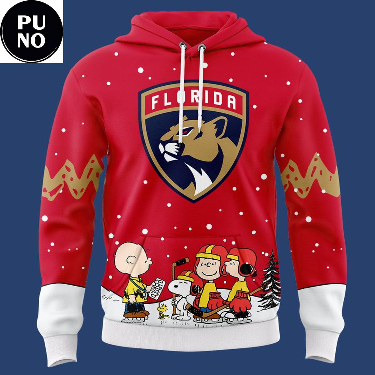 Florida Panthers x Peanuts Night 2026 Personalized Hoodie T-Shirt